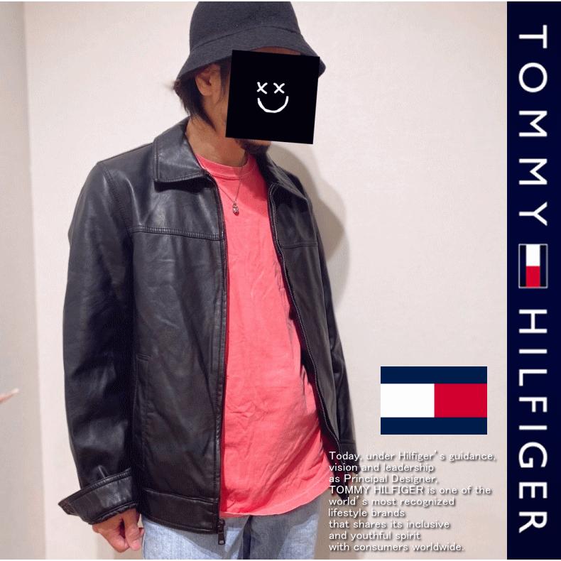 TOMMY HILFIGER 【日本未発売】 Tommy Hilfiger FAUX LEATHER TOMMY HILFIGER 【日本未発売】 Tommy Hilfiger FAUX LEATHER