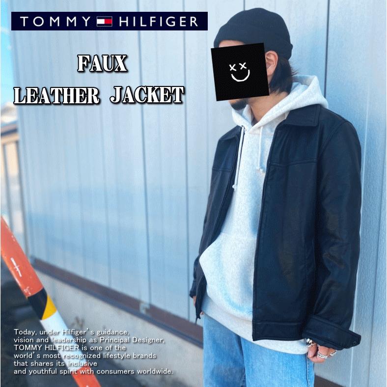 TOMMY HILFIGER 【日本未発売】 Tommy Hilfiger FAUX LEATHER TOMMY HILFIGER 【日本未発売】 Tommy Hilfiger FAUX LEATHER