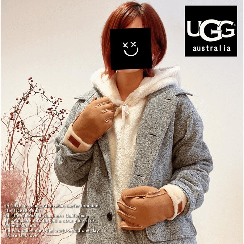 UGG シープスキン シームドグローブ UGG Australia 【Lサイズ】【男性にも対応】 アグ Sheepskin