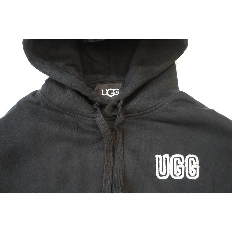 【超上質スウェット生地】 UGG アグ LOGO HOODIE 裏起毛 ロゴ スウェット パーカー 1171478_9