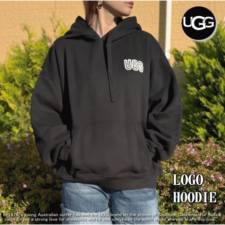 【超上質スウェット生地】 UGG アグ LOGO HOODIE 裏起毛 ロゴ スウェット パーカー 1171478_6