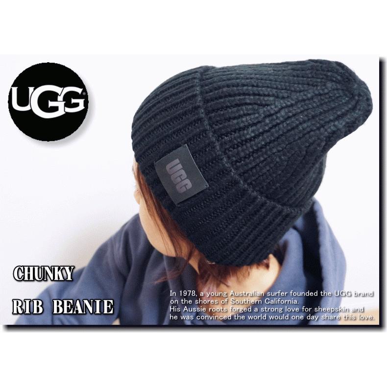 UGG Australia アグ CHUNKY RIB BEANIE ニット帽 ビーニー 20061