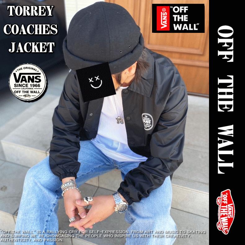 ジャケット vn0a5keyy28 vans コーチ ジャケット N HOOLYWOOD