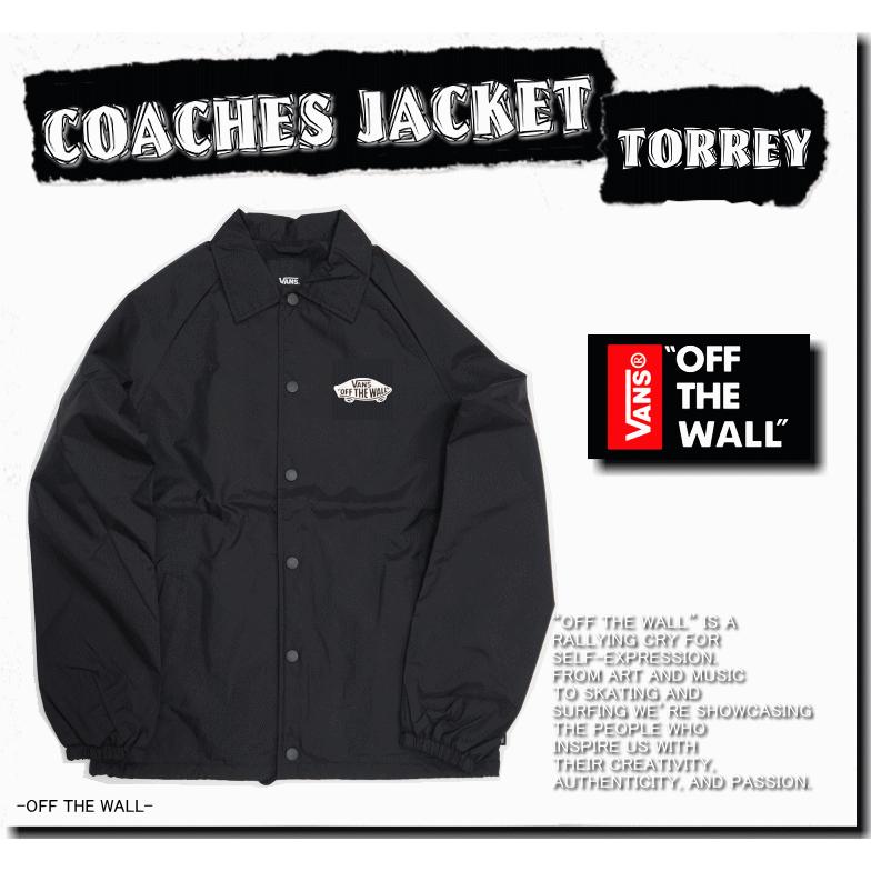 VANS バンズ TORREY COACHES JACKET コーチジャケット VANS バンズ TORREY COACHES JACKET コーチジャケット