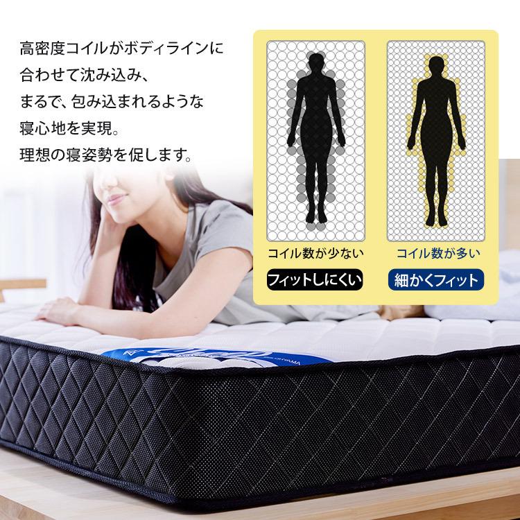 IRIS OHYAMA（アイリスオーヤマ） マットレス セミダブル ポケット