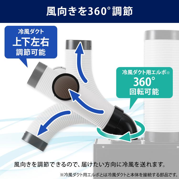 IRIS OHYAMA（アイリスオーヤマ） スポットクーラー 業務用 100V 排気
