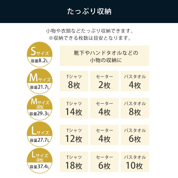 収納ボックス 引き出し チェスト 完成品 収納ケース プラスチック 衣装ケース 深型 衣類収納 収納ラック 3個セット アイリスオーヤマ BC-MD 一人暮らし 新生活｜inskagu-y｜07