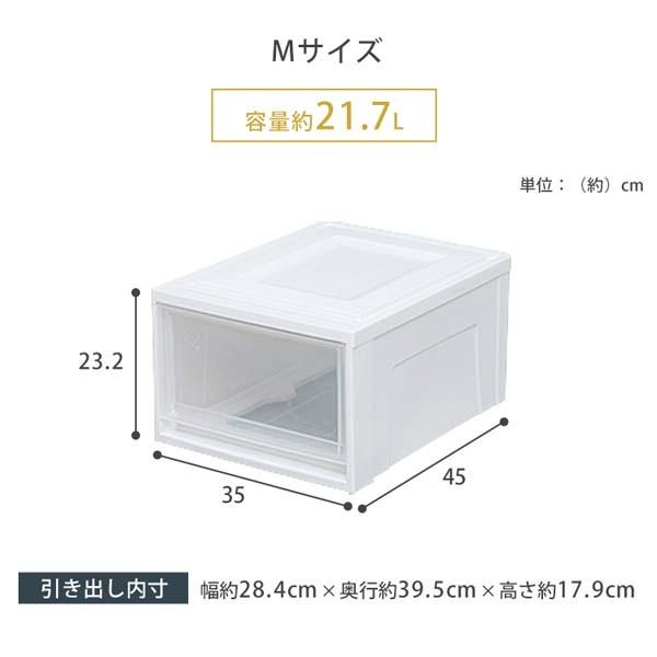 IRIS OHYAMA（アイリスオーヤマ） 収納ボックス 2個セット 収納ケース