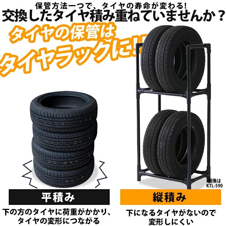 MICHELIN タイヤラック スタンド 本体　 特大ステッカーおまけします。 IRIS OHYAMA（アイリスオーヤマ） タイヤラック 縦置き 横置き 4本