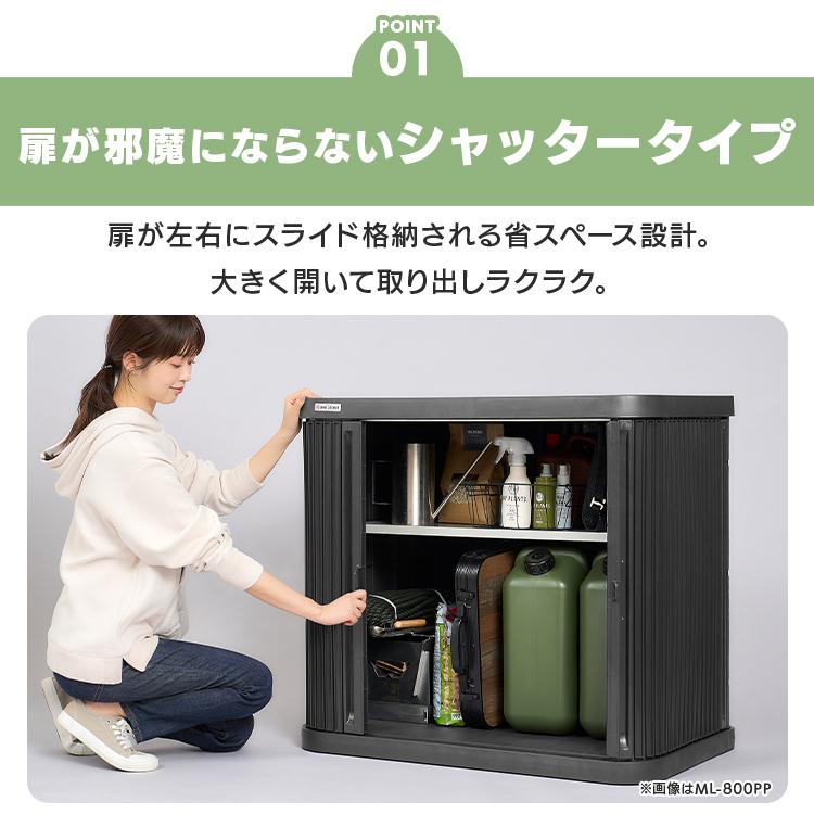 IRIS OHYAMA（アイリスオーヤマ） 物置 屋外 小型 幅90 高さ155