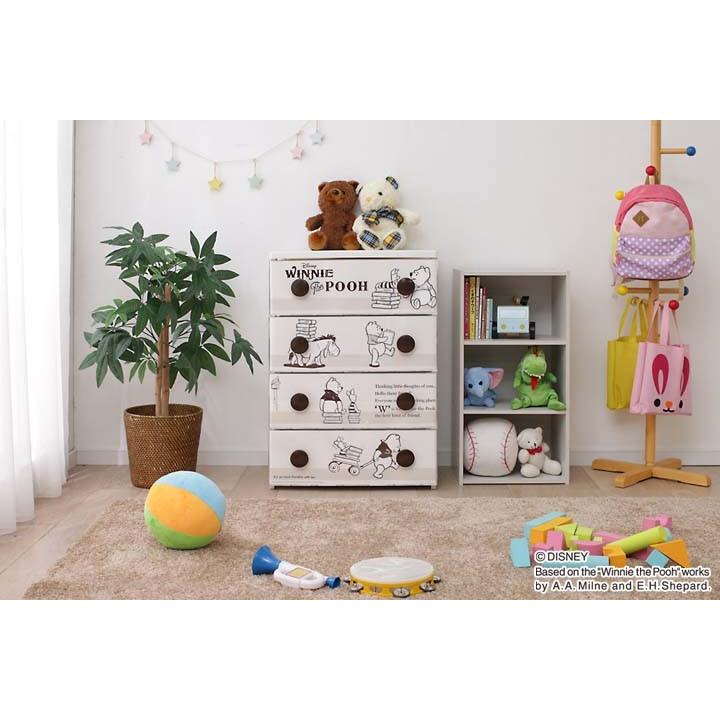 IRIS OHYAMA（アイリスオーヤマ） チェスト 完成品 4段 収納 棚 白