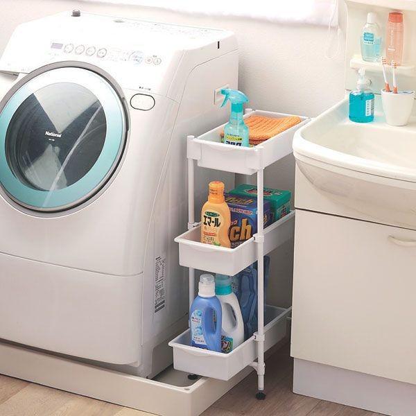 IRIS OHYAMA（アイリスオーヤマ） ランドリーラック 隙間収納 収納