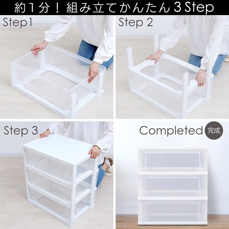 IRIS OHYAMA（アイリスオーヤマ） チェスト おしゃれ 白 収納 収納