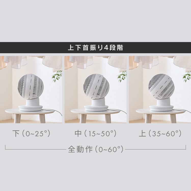 \TVで紹介されました／ サーキュレーター アイリスオーヤマ DCモーター 換気 サーキュレーターアイ DC JET 15cm PCF ...
