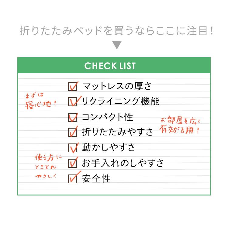 IRIS OHYAMA（アイリスオーヤマ） 折りたたみベッド コンパクト