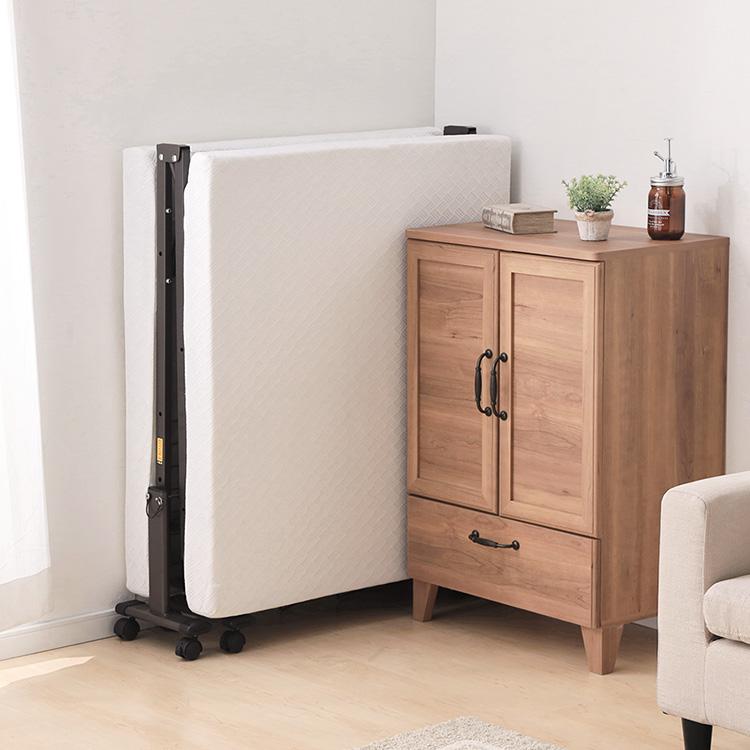 アイリスオーヤマ　折りたたみ電動リクライニングベッド　シングル IRIS OHYAMA 折りたたみベッド 組立不要 シングル 電動ベッド