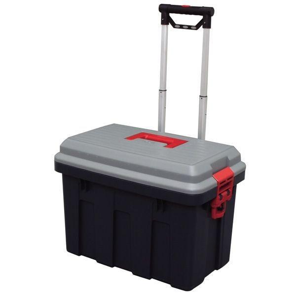 IRIS OHYAMA（アイリスオーヤマ） 収納ボックス 屋外 フタ付き 65L