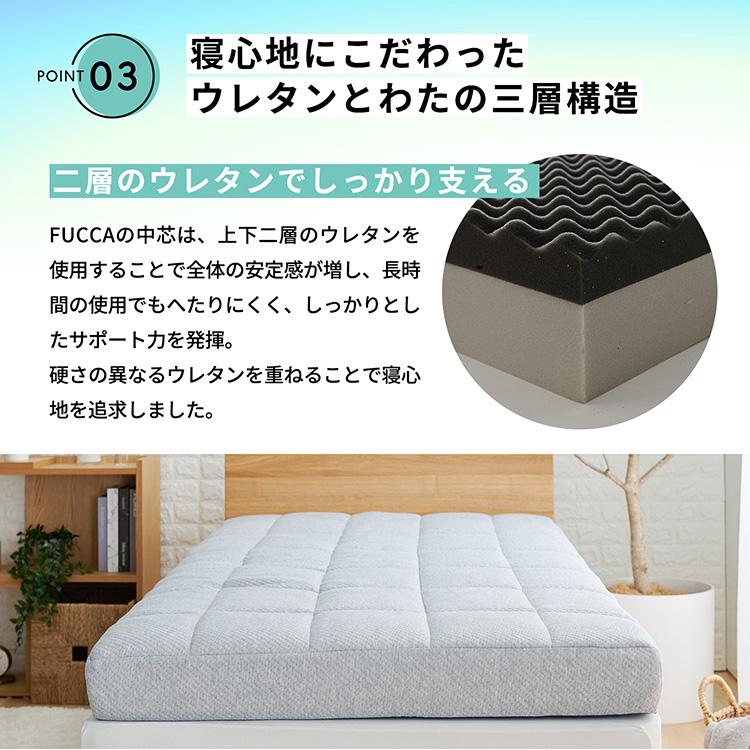 マットレス ダブル 硬め 高反発ウレタン 敷き布団 敷布団 布団 ふとん