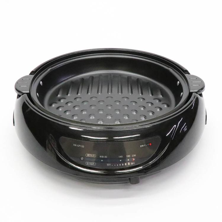 グリルなべ ホットプレート 着脱プレート 2WAYグリルプレート HK-GP132