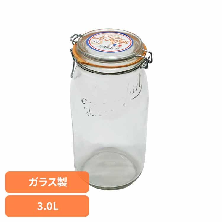 ル・パルフェ 密封ビン 耐熱ガラス 3000ml おしゃれ フランス 広口