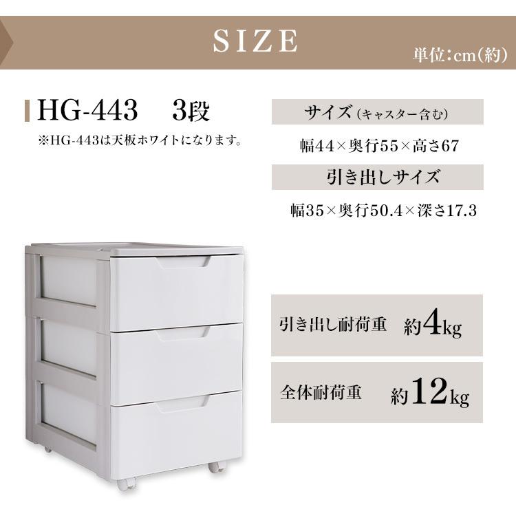 IRIS OHYAMA（アイリスオーヤマ） チェスト 完成品 おしゃれ 白 北欧