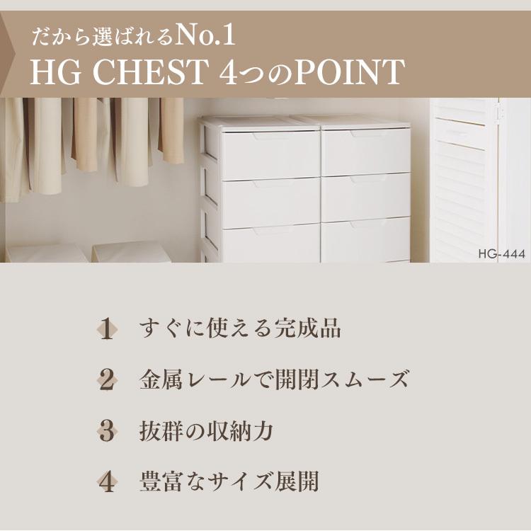 IRIS OHYAMA（アイリスオーヤマ） チェスト 完成品 おしゃれ 白 北欧