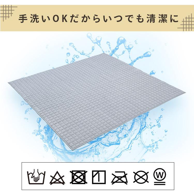 ＼100円OFFクーポン有／ ラグ カーペット ラグマット 3畳 夏用ラグ 洗える 夏用 185×240 ORG-M1824 アイリスオーヤマ｜inskagu-y｜13