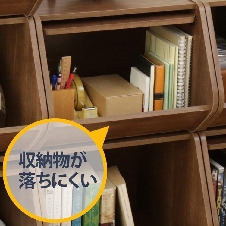 IRIS OHYAMA（アイリスオーヤマ） カラーボックス 3個セット 収納 扉