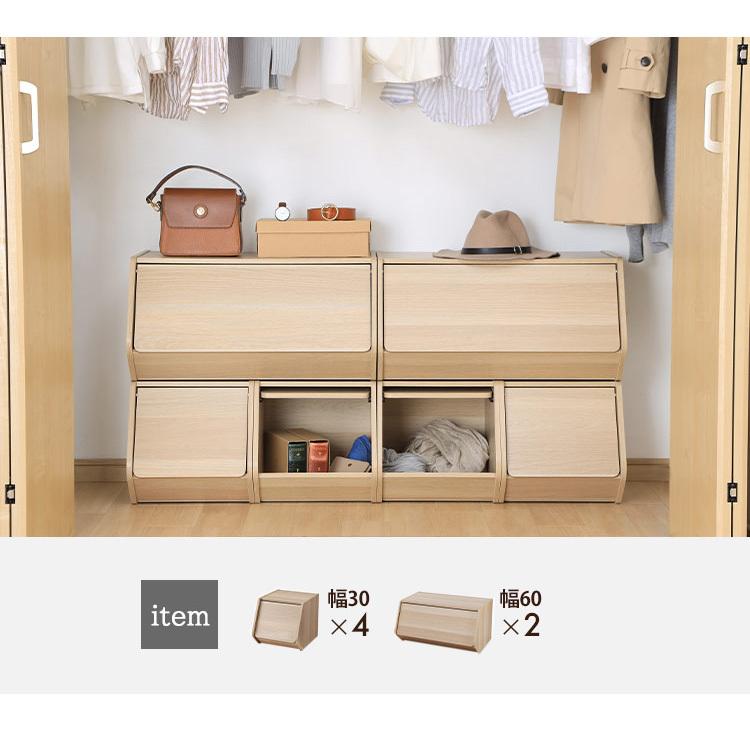 IRIS OHYAMA（アイリスオーヤマ） カラーボックス 4個セット 収納 扉