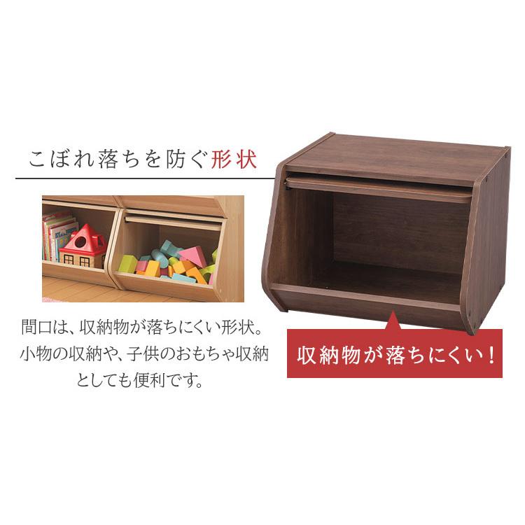 IRIS OHYAMA（アイリスオーヤマ） 収納ボックス 前開き 4個セット 幅