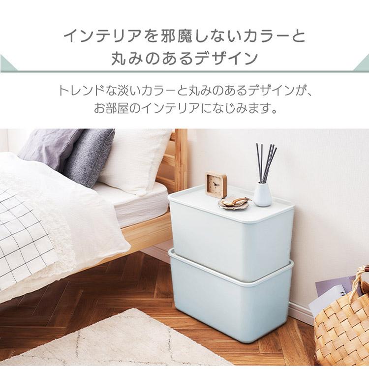 IRIS OHYAMA 収納ボックス 4個 セット ふた付き プラスチック IRIS OHYAMA 収納ボックス 4個 セット ふた付き プラスチック