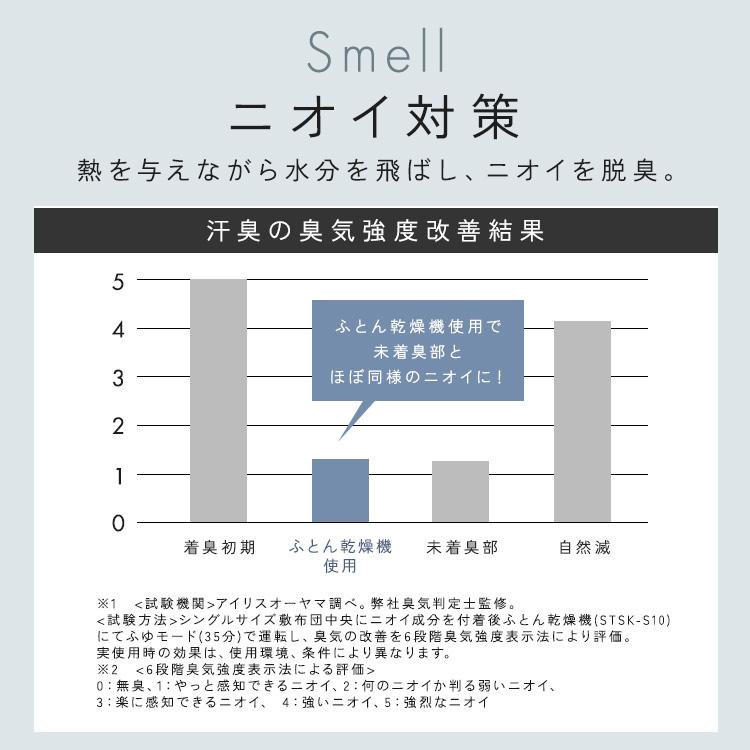 布団乾燥機 アイリスオーヤマ ダニ 小型 スティック スリム 軽量 コンパクト ハイパワー 保温 ふとん乾燥機 STSK-S10 カラリエ mini TURBO *_11