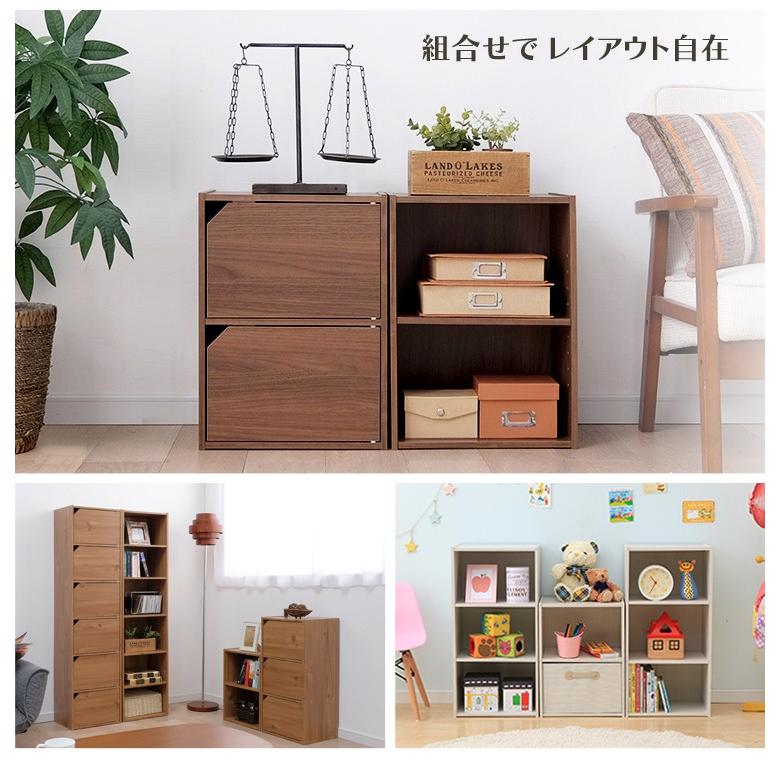 IRIS OHYAMA（アイリスオーヤマ） カラーボックス 2段 収納 収納棚