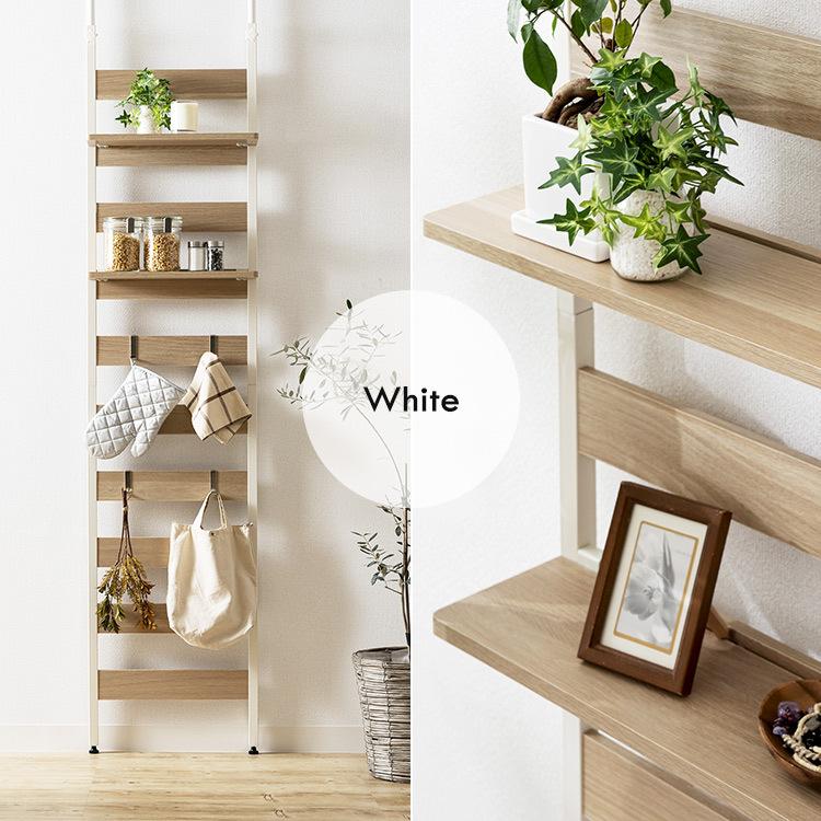 IRIS OHYAMA（アイリスオーヤマ） 突っ張りラック 棚 スリム 壁面収納