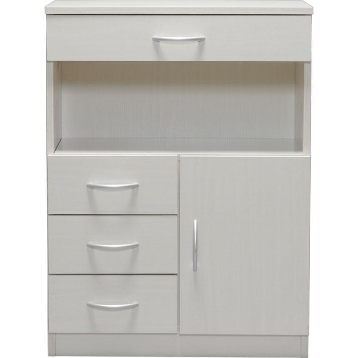 IRIS OHYAMA（アイリスオーヤマ） 電話台 おしゃれ 収納 北欧 白