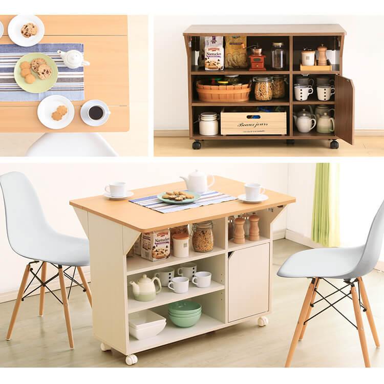 IRIS OHYAMA（アイリスオーヤマ） ワゴン キッチンワゴン キャスター