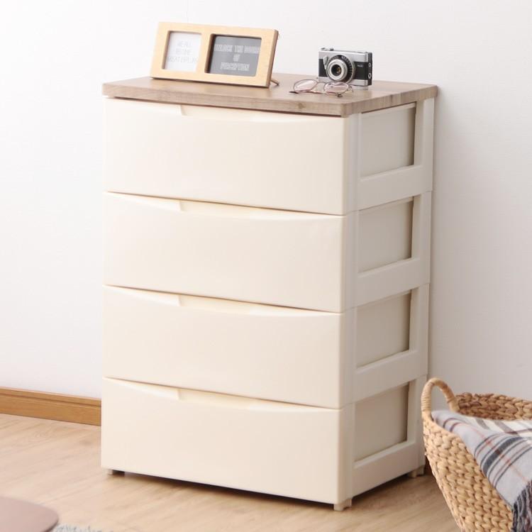 IRIS OHYAMA（アイリスオーヤマ） チェスト 完成品 木製 おしゃれ 白