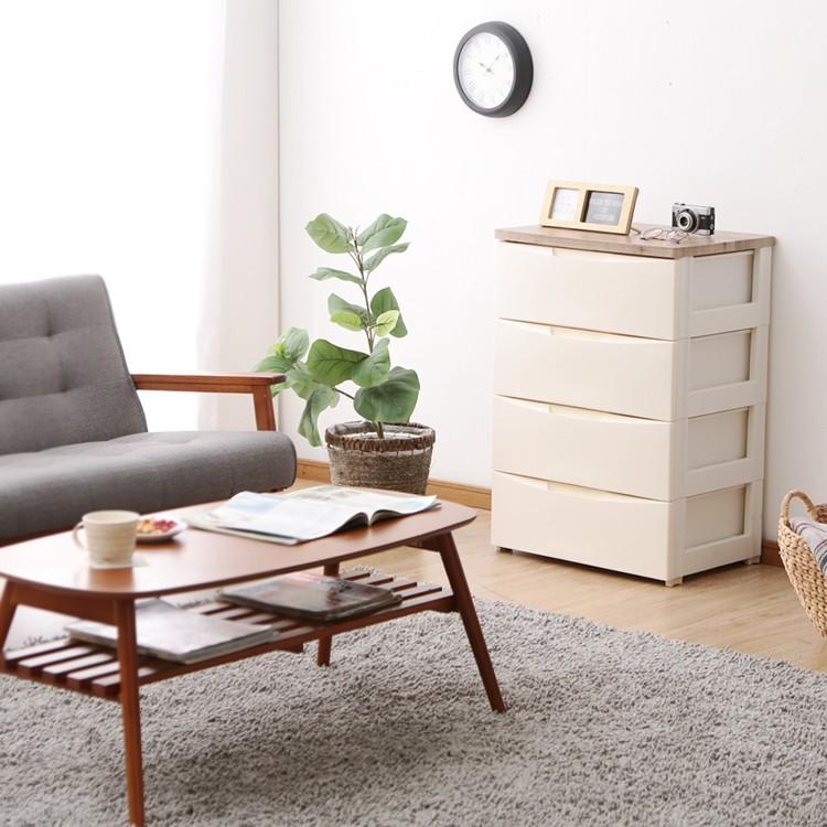 IRIS OHYAMA（アイリスオーヤマ） チェスト 完成品 木製 おしゃれ 白