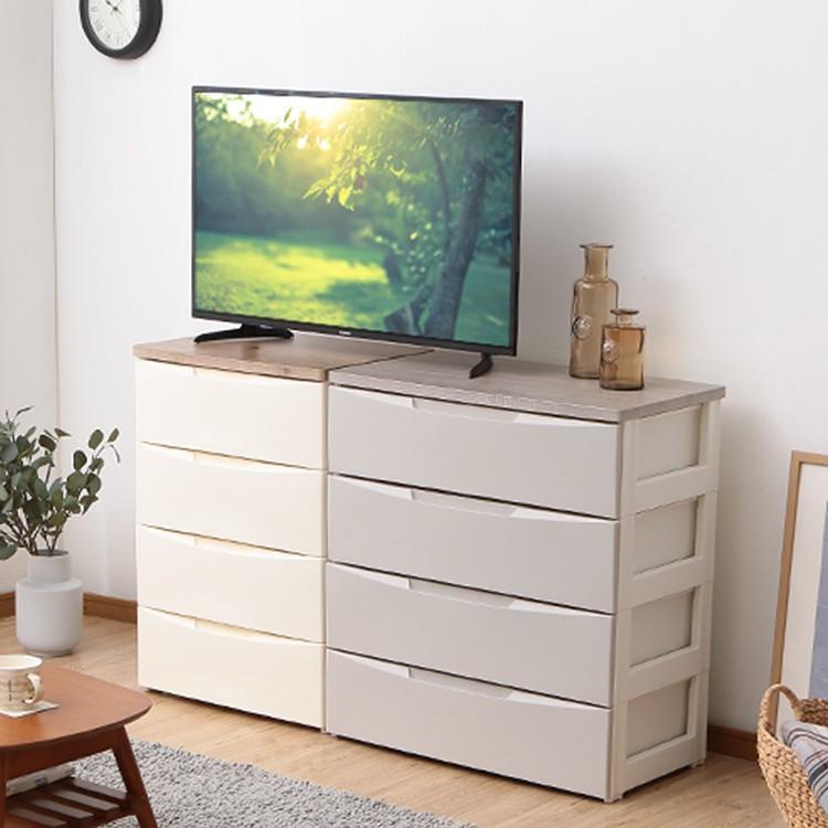 IRIS OHYAMA（アイリスオーヤマ） チェスト 完成品 おしゃれ 白 北欧