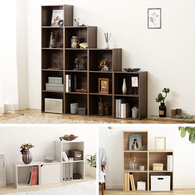 IRIS OHYAMA（アイリスオーヤマ） カラーボックス 収納 2段 収納棚