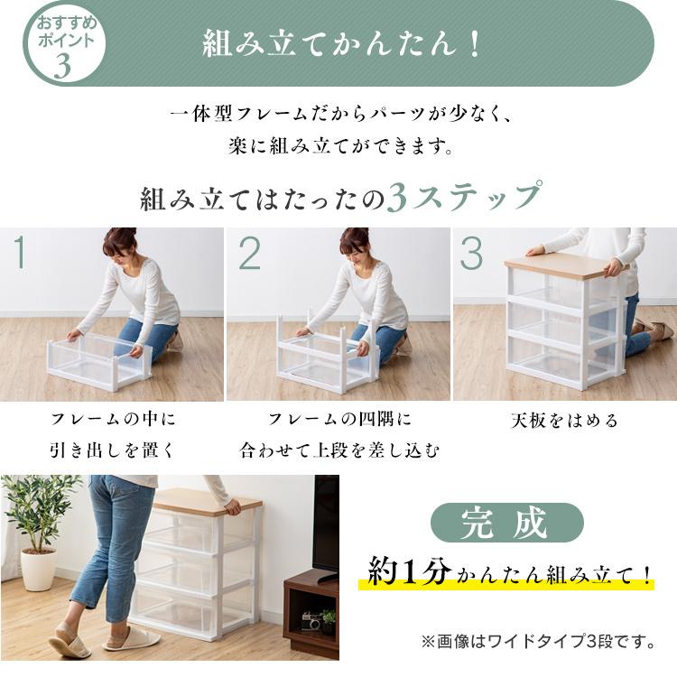 IRIS OHYAMA（アイリスオーヤマ） チェスト おしゃれ 衣装ケース 収納