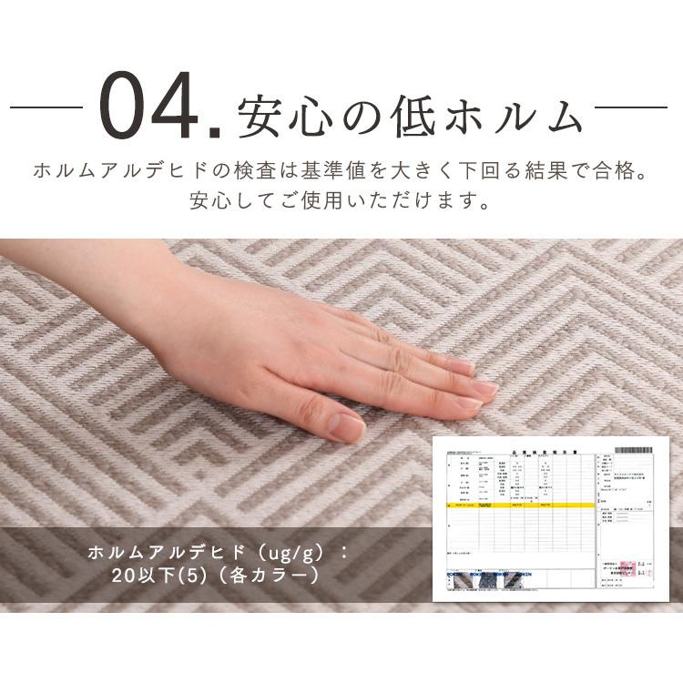 ラグ カーペット ラグマット 2畳 185×185 おしゃれ 春 夏 北欧 厚手 防音ト 正方形 アイリスオーヤマ  一人暮らし 新生活 | IRIS OHYAMA | 14