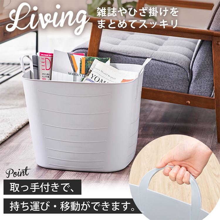 IRIS OHYAMA（アイリスオーヤマ） バスケット かご ランドリー