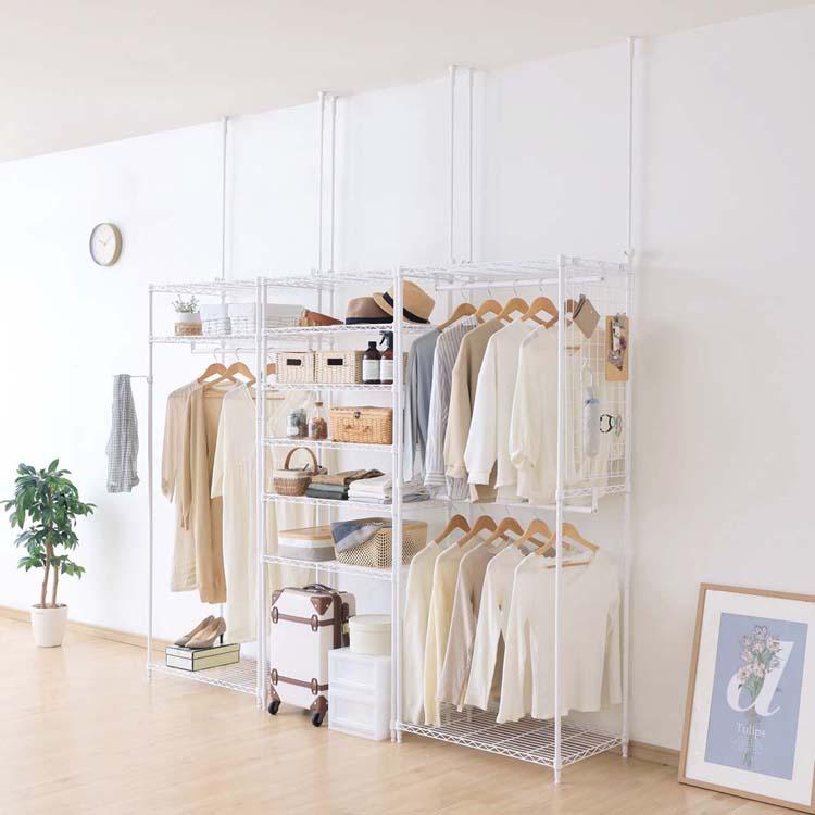 IRIS OHYAMA（アイリスオーヤマ） カラーメタルラック メッシュパネル