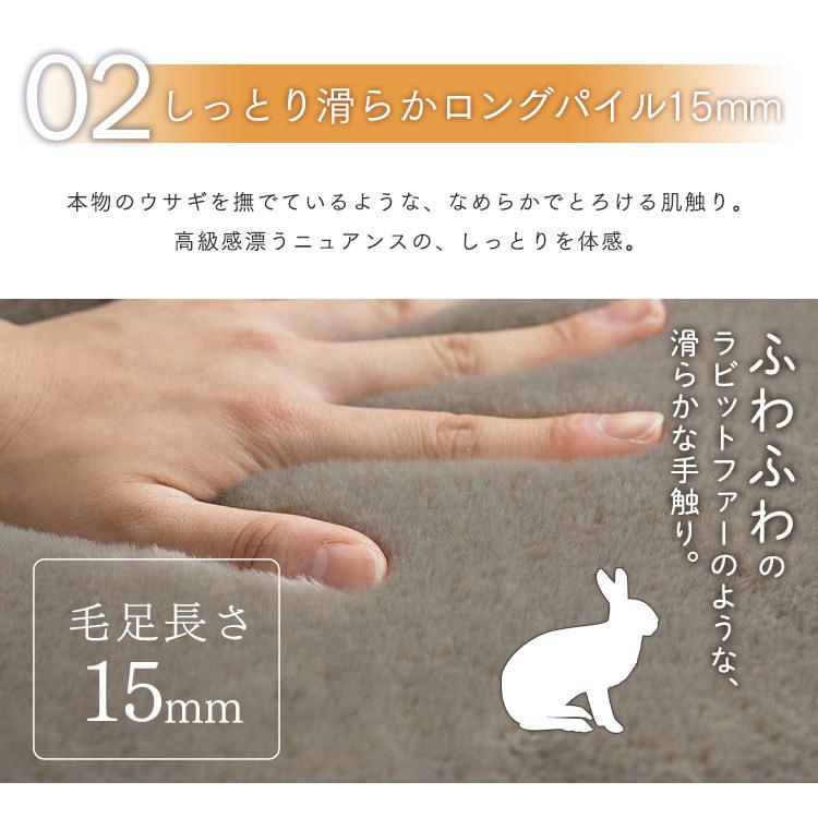 ラグ カーペット ラグマット 3畳 厚手 北欧 おしゃれ 低反発 ウレタン 185&times;240 極厚 ラクッションラグ CRTE-1824 アイリスオーヤマ *