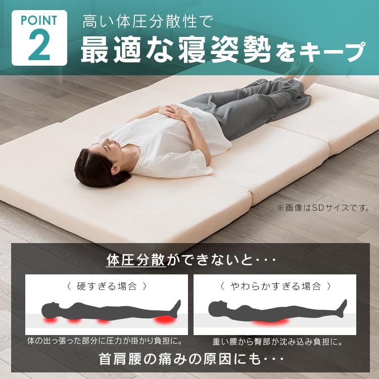 マットレス シングル 折りたたみ 高反発 3つ折り 10cm 高反発 マットレス シングル 折りたたみ 高反発 3つ折り 10cm 高反発