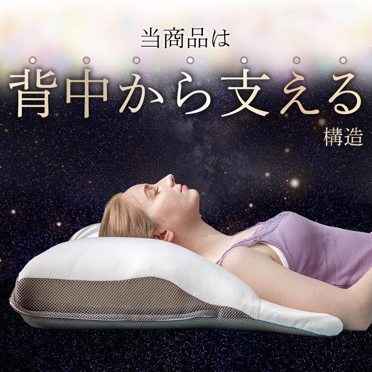 枕 まくら 首こり 肩こり ストレートネック 姿勢 背中 背中まで 快眠枕