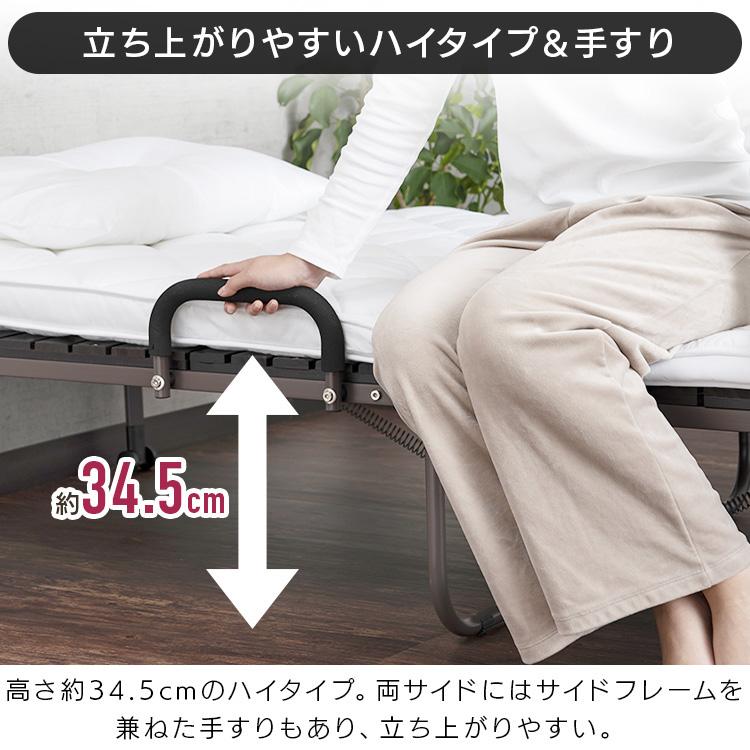 折りたたみベッド ベッド シングル すのこベッド すのこ 2つ折り 折りたたみベッド ベッド シングル すのこベッド すのこ 2つ折り