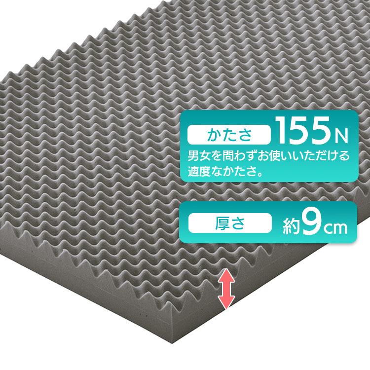 西川 SUYARA スヤラ マットレス シングルサイズ　厚み9cm 楽天市場】西川 スヤラ マットレス 【丸巻き 】シングル 9cm 体