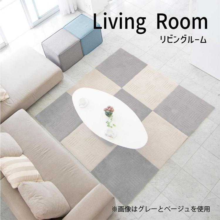 ピタプラス ジョイントキッチンマット 60×60cm1枚 オカ : 快適 